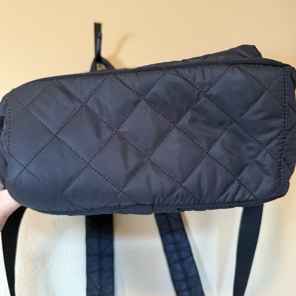 Kate Spade New York Womens Quilted Nylon Black Backpack - Picture 6 of 13